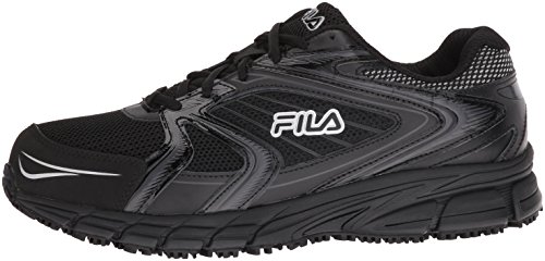 Fila Men's Slip-Resistant Steel Toe Running Sneakers
