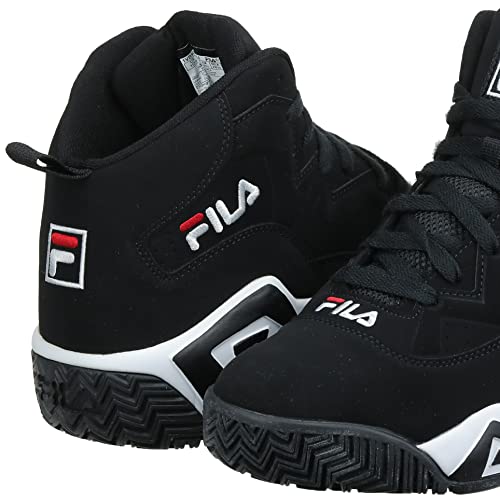 Fila Men's Mb Fashion Sneakers - Black/White/Red