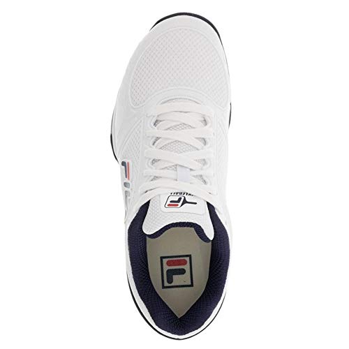 Fila Men's Volley Zone Sneakers - White/Navy/Red