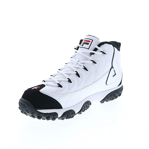 Fila Men's Snake Dancer Sneakers - White/Black/Red