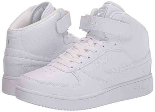 Fila A-High Men’s White Sneakers, Size 10