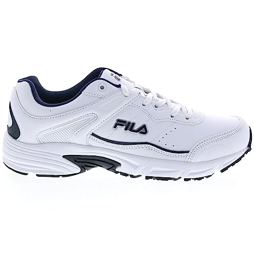 Fila Memory Sportland Wide Sneakers - White/Navy/Silver