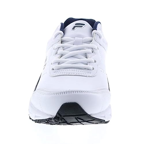 Fila Memory Sportland Wide Sneakers - White/Navy/Silver