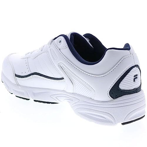 Fila Memory Sportland Wide Sneakers - White/Navy/Silver