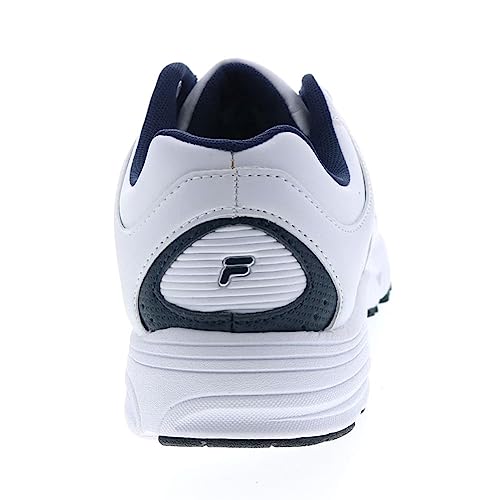 Fila Memory Sportland Wide Sneakers - White/Navy/Silver