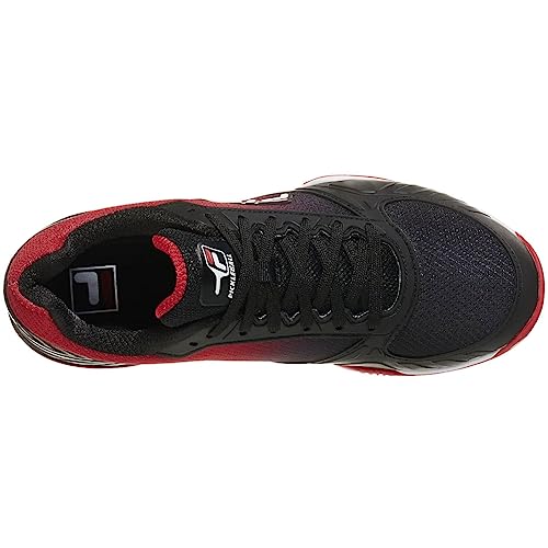 Fila Men's Volley Zone Sneakers - Black/White Red