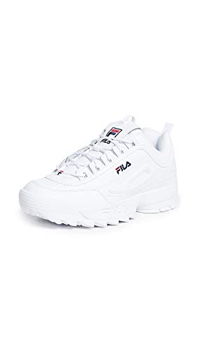 Fila Men's Casual Lightweight Sneaker - White/Navy/Red