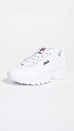 Fila Men's Casual Lightweight Sneaker - White/Navy/Red