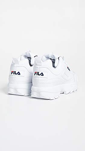 Fila Men's Casual Lightweight Sneaker - White/Navy/Red