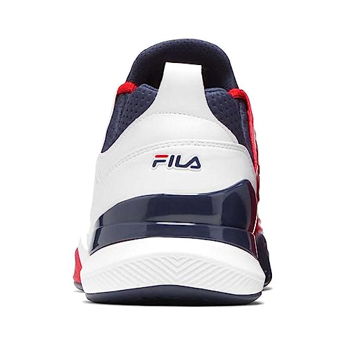 Fila Men's Speedserve Energized Sneakers - White/Red/Navy