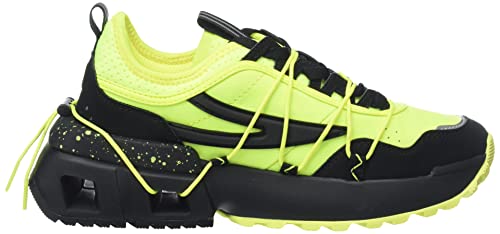 Fila Women's Low-Top Sneakers in Safety Yellow