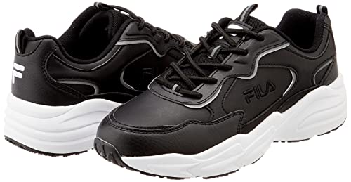 Fila Women's Marked Flow Trainers, Black 8.5