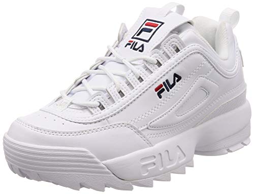 FILA Disruptor 2 Wing-Mounted Casual Sneakers - White