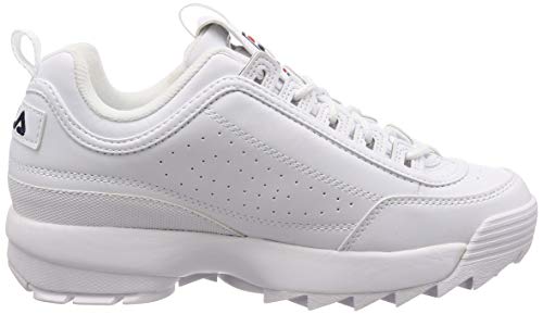 FILA Disruptor 2 Wing-Mounted Casual Sneakers - White