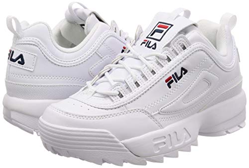 FILA Disruptor 2 Wing-Mounted Casual Sneakers - White
