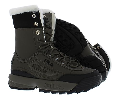 Fila Disruptor Women's Metallic Brown/Black Sneakers Size 9.5