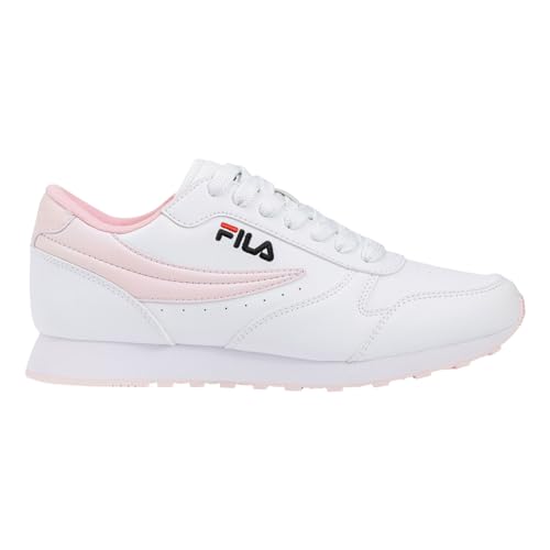 Fila Women's Orbit Sneakers, White Mauve Chalk
