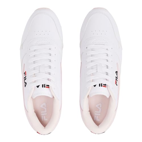 Fila Women's Orbit Sneakers, White Mauve Chalk