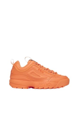 Fila Women's Disruptor II Premium Sneakers - Tangerine