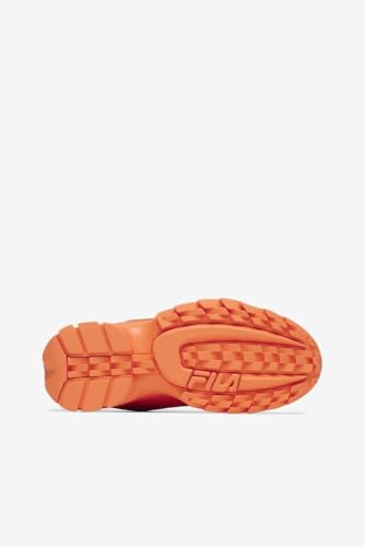 Fila Women's Disruptor II Premium Sneakers - Tangerine