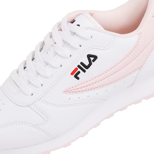 Fila Women's Orbit Sneakers, White Mauve Chalk