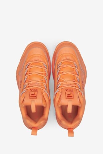 Fila Women's Disruptor II Premium Sneakers - Tangerine