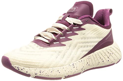 Fila Women's Novanine Running Shoe, Whisper White
