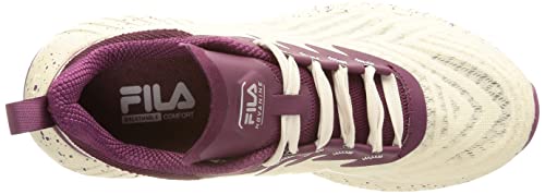 Fila Women's Novanine Running Shoe, Whisper White