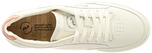 Fila Women's Low-Top Sneakers in White Rosette