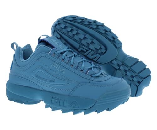 Fila Disruptor II Women's Blue Sneakers, Size 8