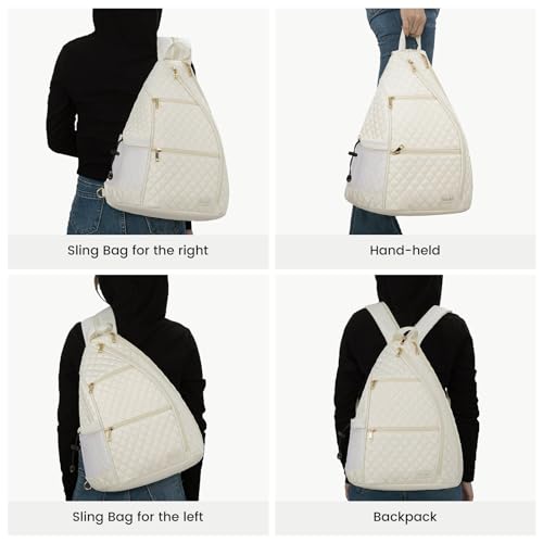 Sucipi Women's Pickleball Backpack with Fence Hook