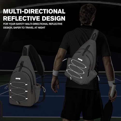 Ivory Lightweight Pickleball Sling Bag for All