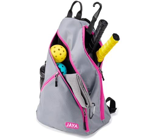 JAYA Lightweight Adjustable Backpack for Pickleball & Tennis