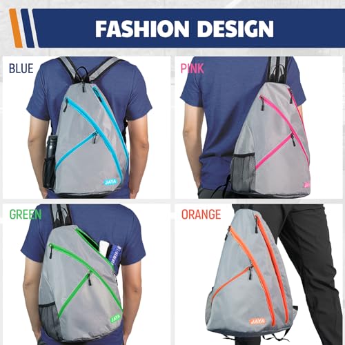 JAYA Lightweight Adjustable Backpack for Pickleball & Tennis