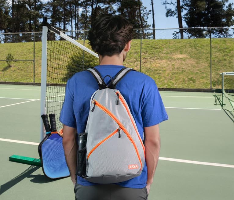JAYA Lightweight Adjustable Backpack for Pickleball & Tennis