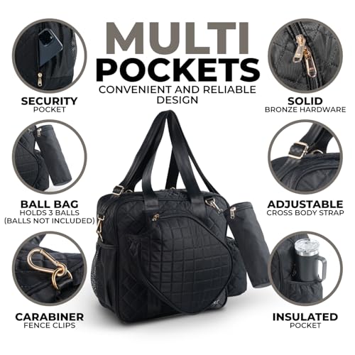 IZARI Pickleball Bags with Fence Hook for All