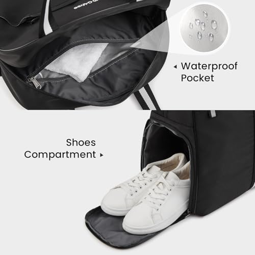 G4Free Pickleball Bag with Shoe Compartment - Black