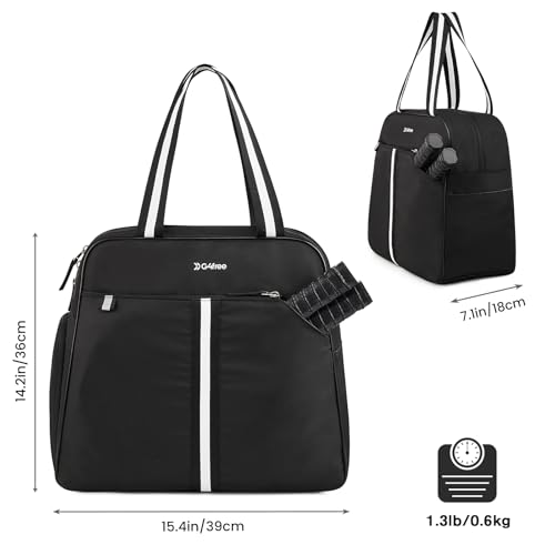 G4Free Pickleball Bag with Shoe Compartment - Black