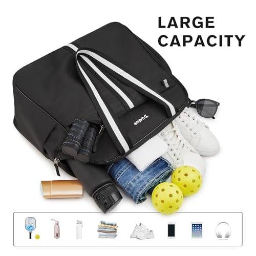G4Free Pickleball Bag with Shoe Compartment - Black