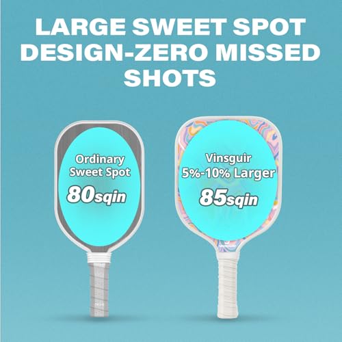 VINSGUIR USAPA Approved Pickleball Paddles Set