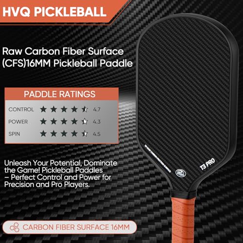 High-Performance Carbon Fiber Pickleball Paddle