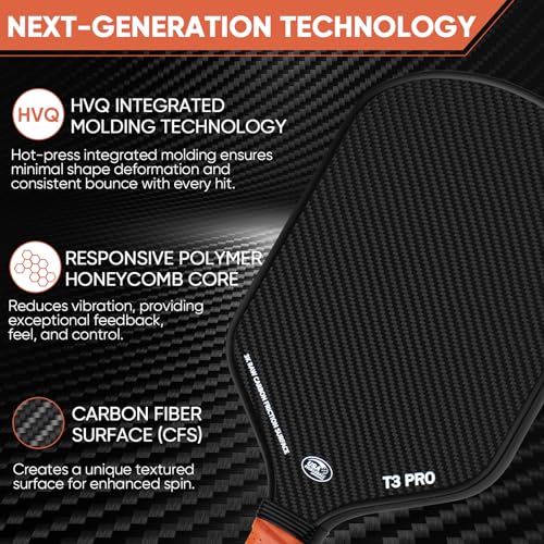 High-Performance Carbon Fiber Pickleball Paddle