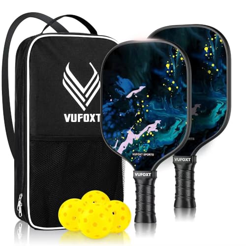Premium Pickleball Paddle Set with Balls and Bag
