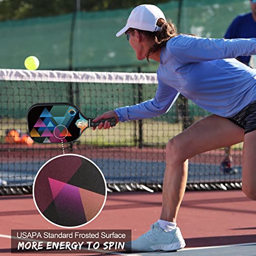 HANISNA Lightweight Carbon Fiber Pickleball Paddle