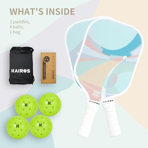 KAIROS USAPA Approved Pickleball Set - Cyan