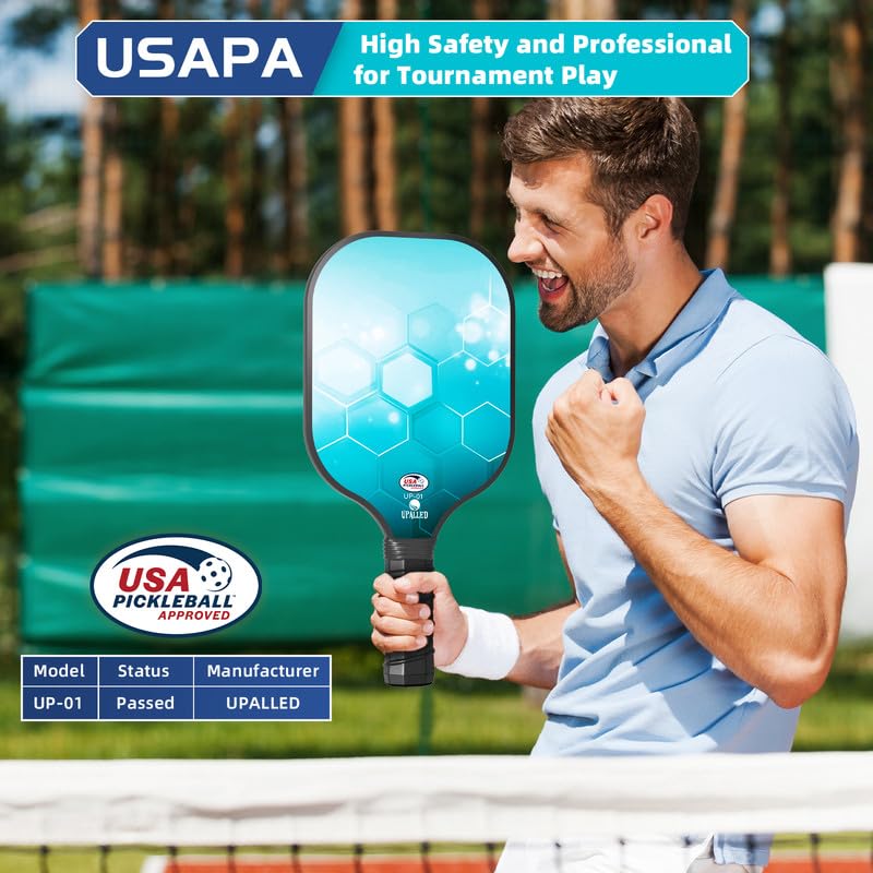 USAPA Approved Pickleball Paddle Set with Balls