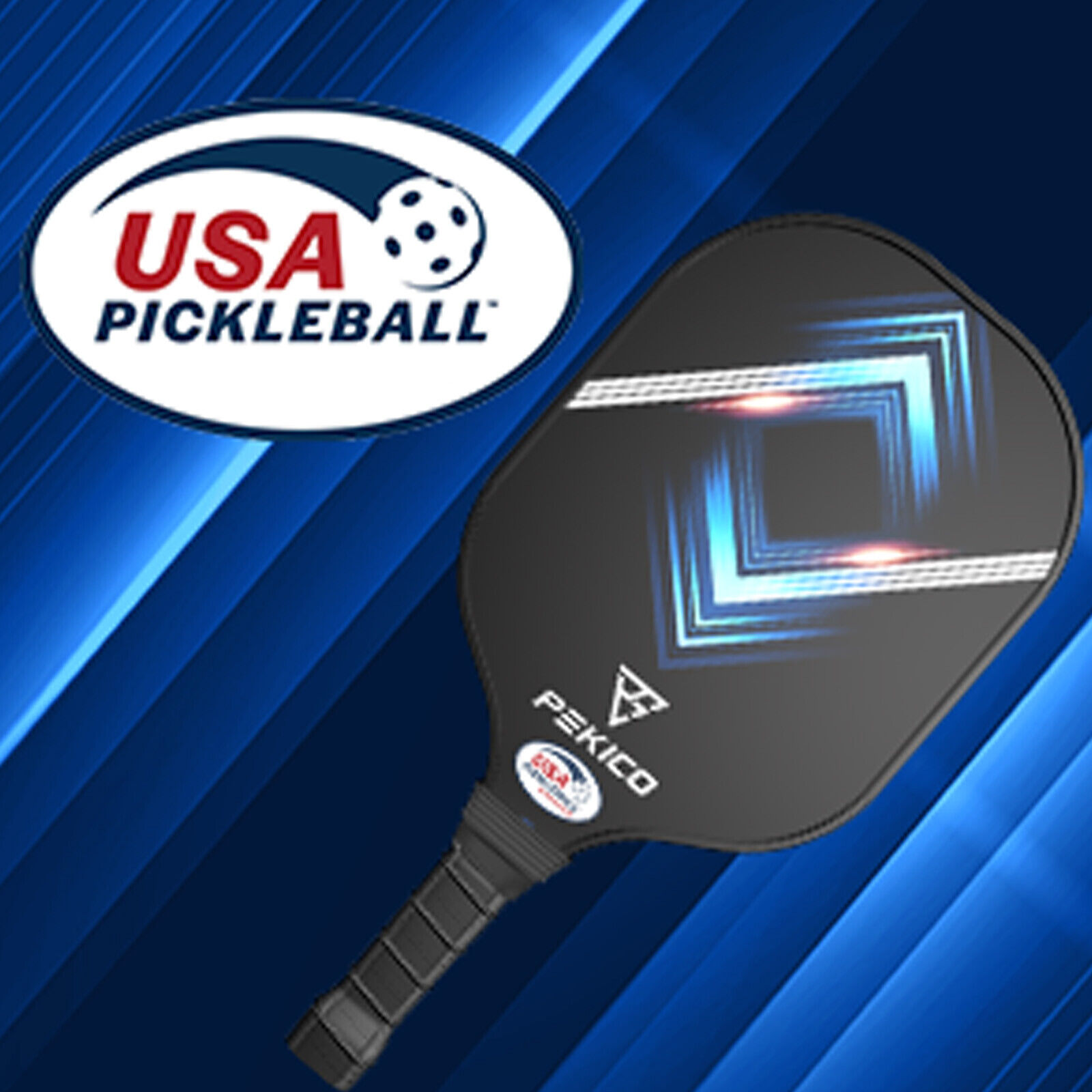 Frosted Fiberglass Pickleball Paddle Set of 2