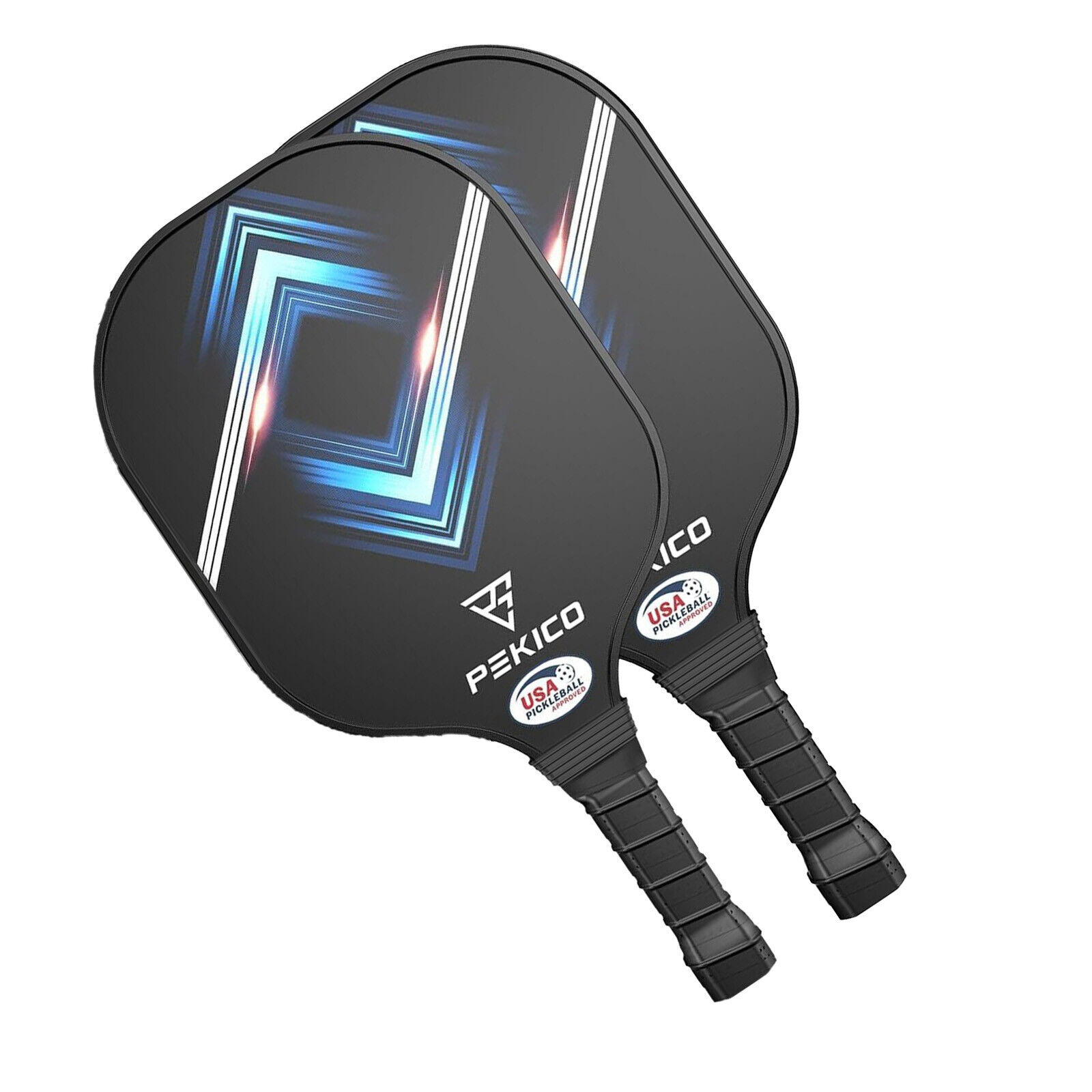 Frosted Fiberglass Pickleball Paddle Set of 2