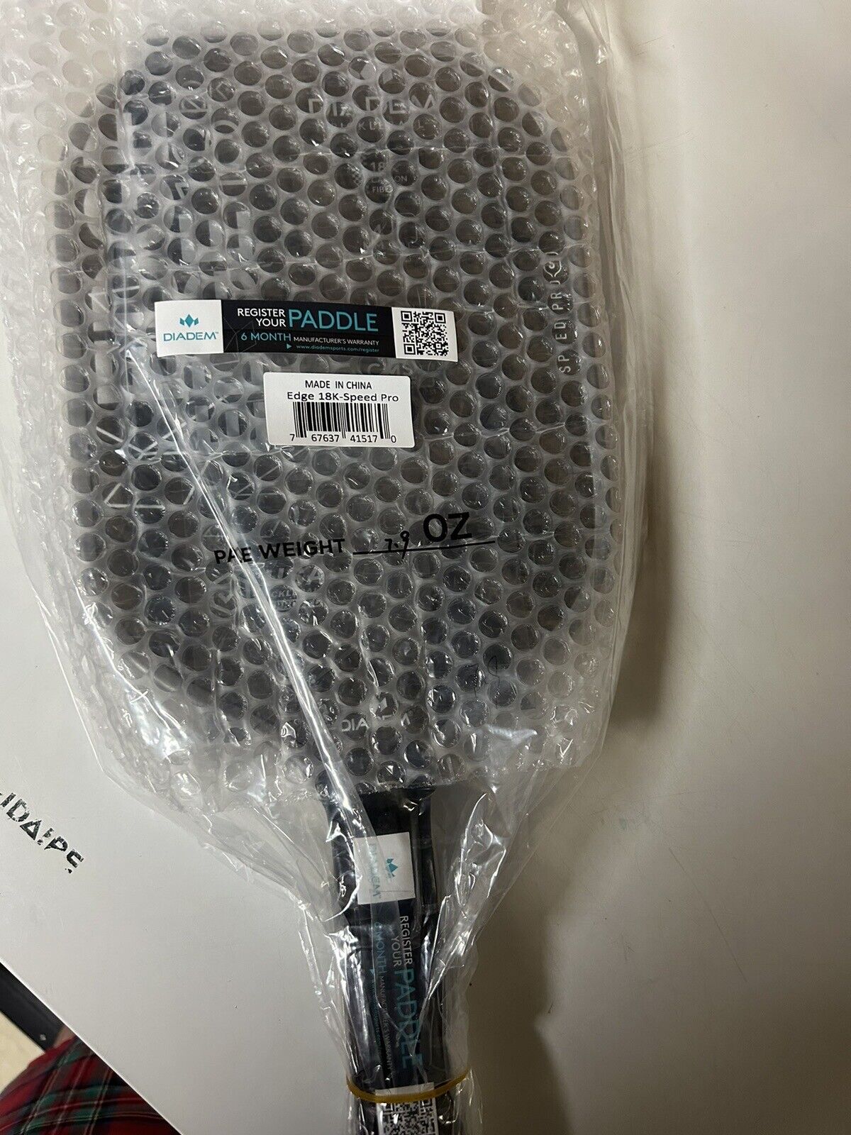 Diadem Edge 18K Speed Pro Pickleball Paddle