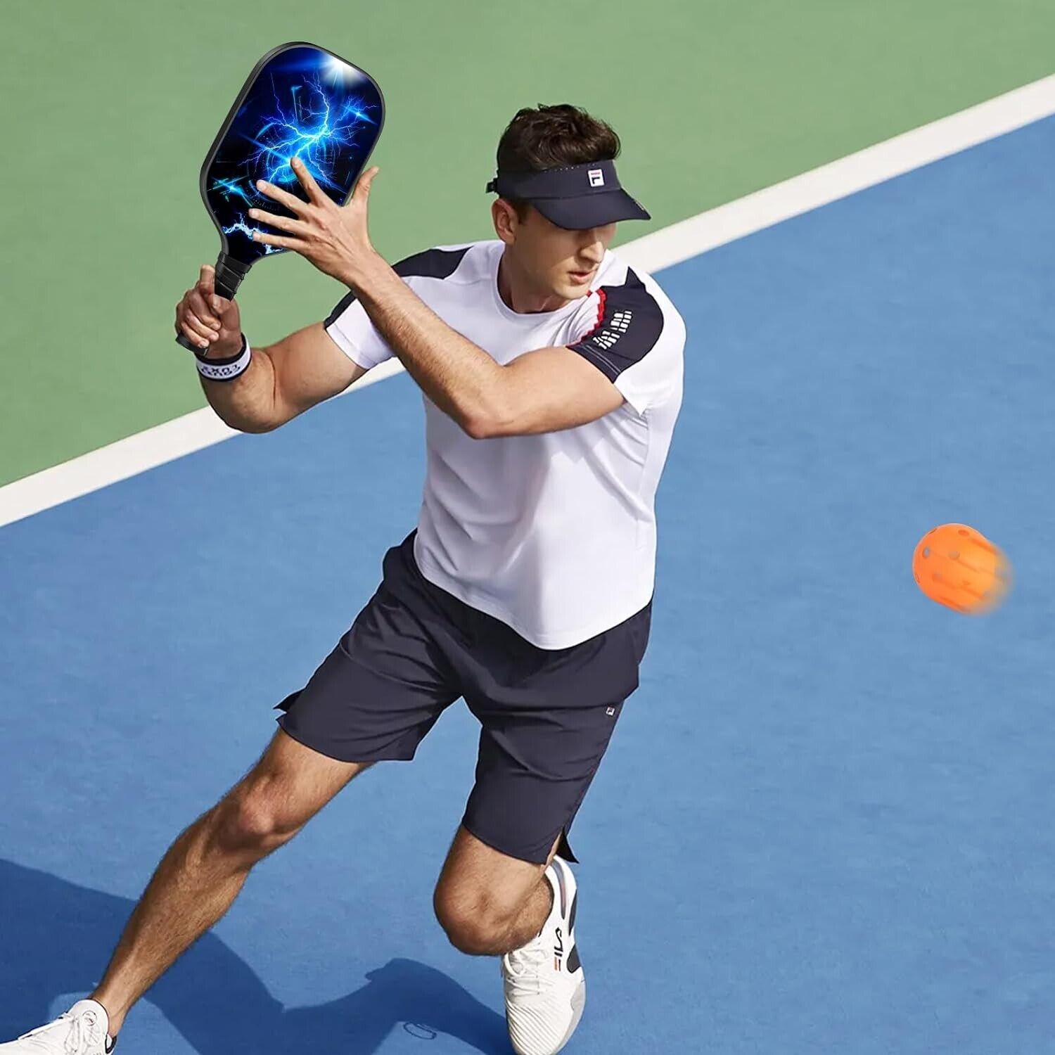 USAPA Approved Fiberglass Pickleball Paddle Set